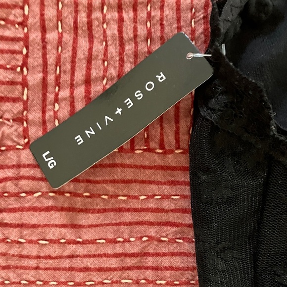 Rose + Vine Ardene teen/ women’s large Black Lace bralette (soft /no underwire ) - Picture 5 of 10